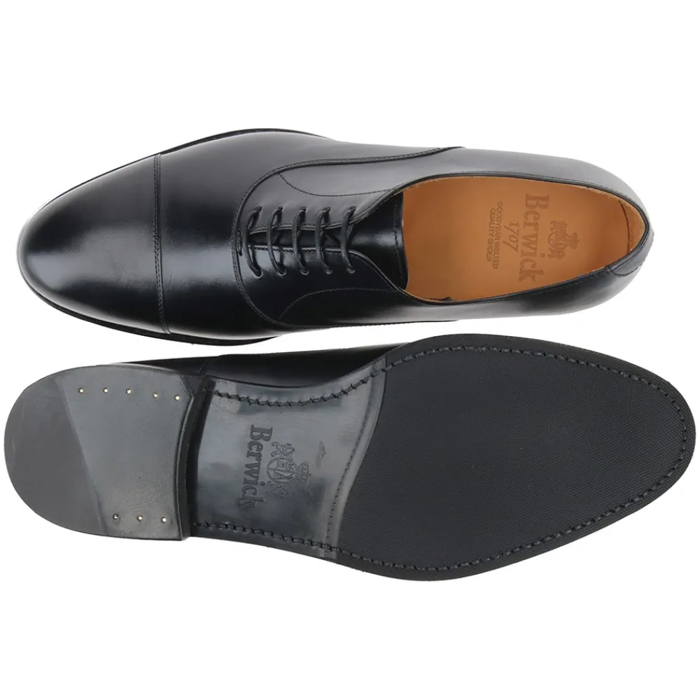 Berwick 1707 Oxford>4311-K8 Box Calf Nero