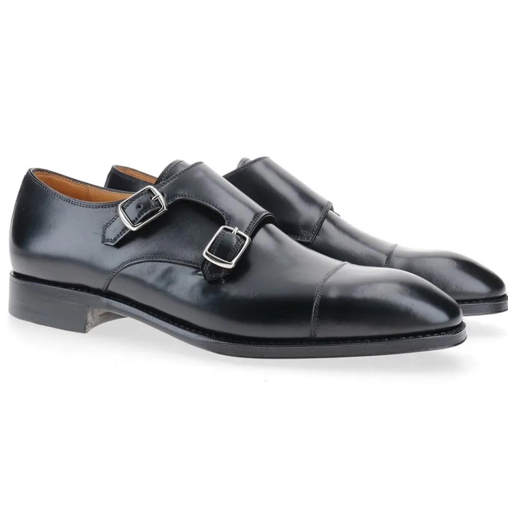 Berwick 1707 Monk>5218-Kp3 Cordovan Nero