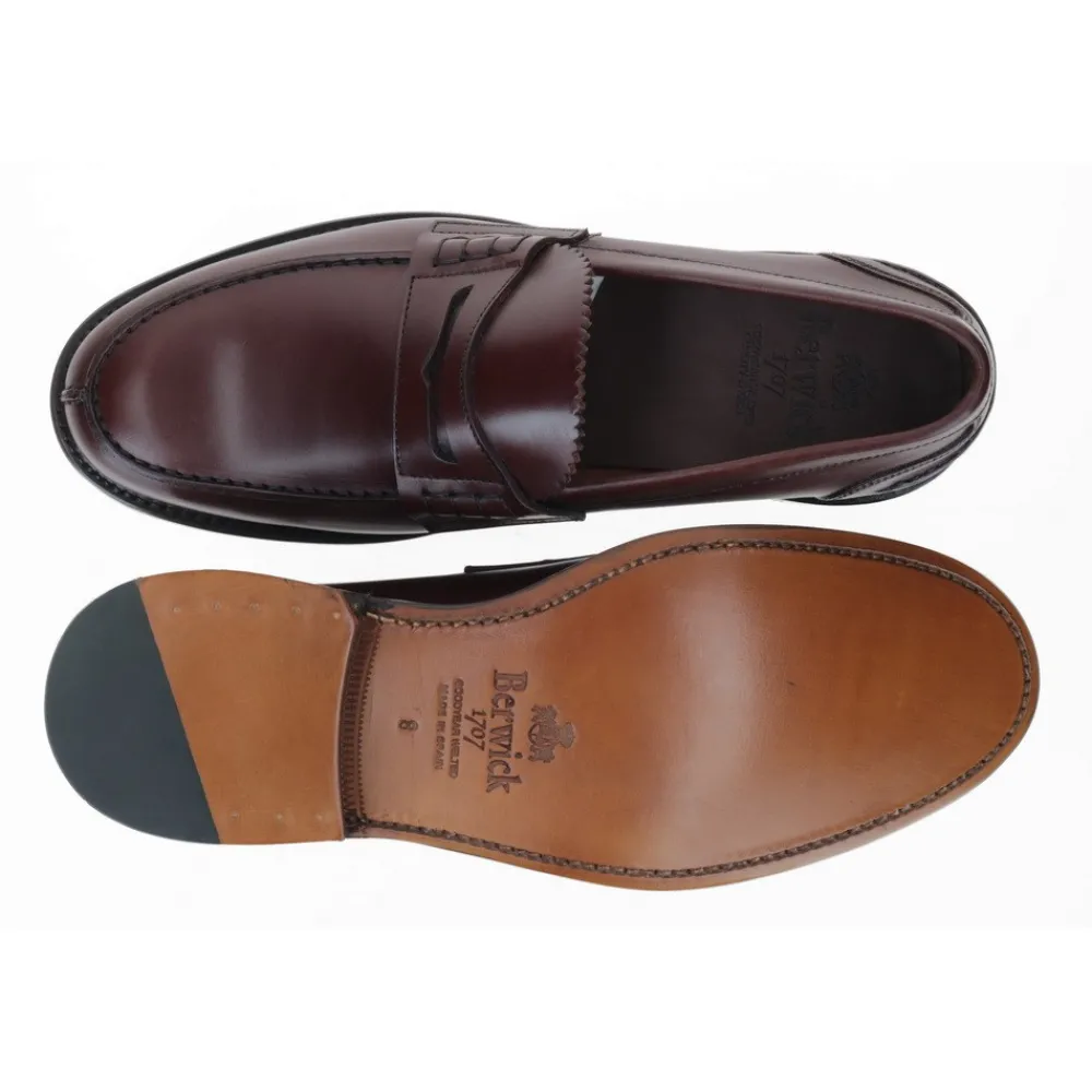Berwick 1707 Loafer>11020-T02 Cross Tabaco