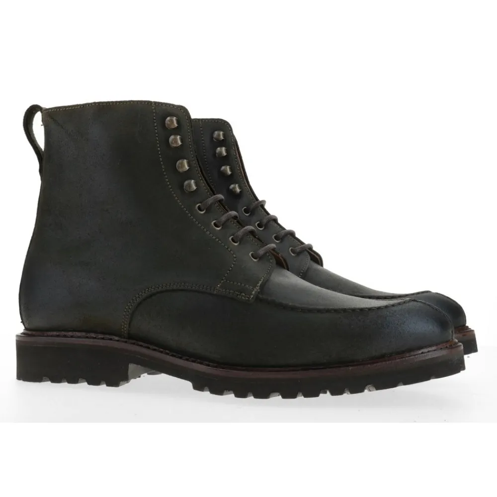 Berwick 1707 Ankle Boots>623-T01 Waxy Soft Comm. Hunting Green